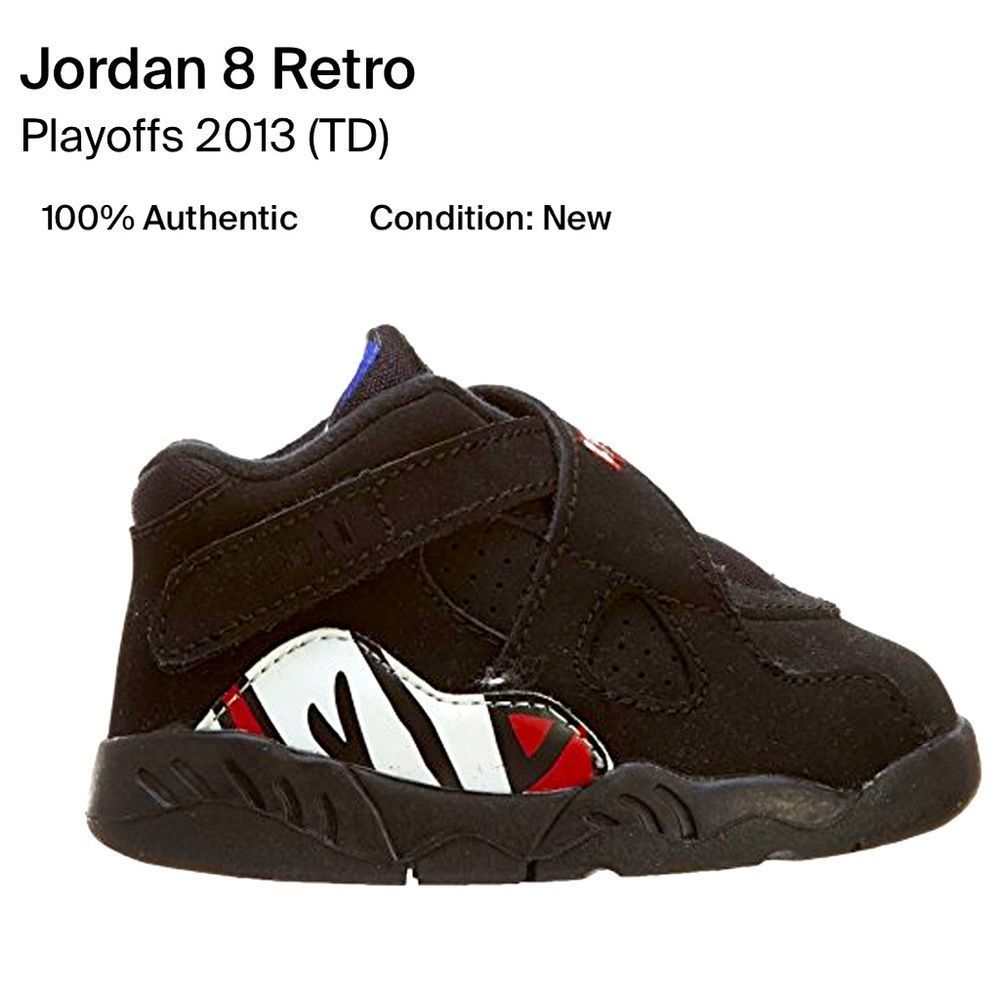 Jordan 8 Retro Playoffs 2013 (TD)